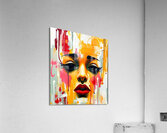 Scarlet Allure Acrylic Print