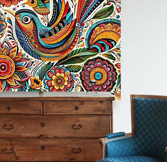 Madhubani Art painting  by World Art Gallery