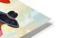  Hat-Centric Abstract HD Metal print