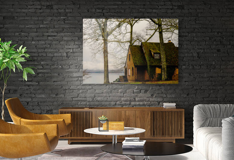 jc Dam Cabin GA by Jon - Kim  Art and Oddities