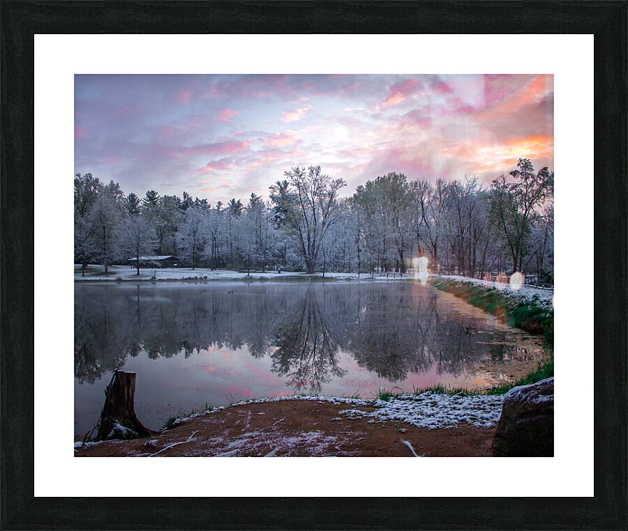 Morning Dew Picture Frame Printing