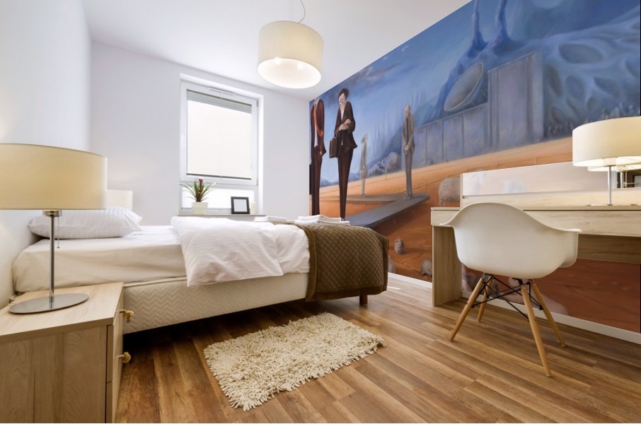 Cradle to grave Mural print