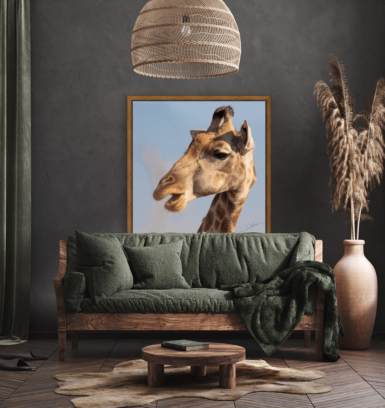 1161 - Giraffe  Reproduction
