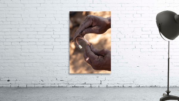 1130 - Working hands Wall Preview