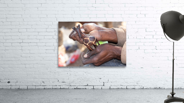 1132 - Working hands  Wall Preview