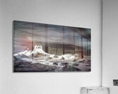 Mount Lassen and Chaos Crags in Invisible Light - Lassen Volcanic National Park Acrylic Print