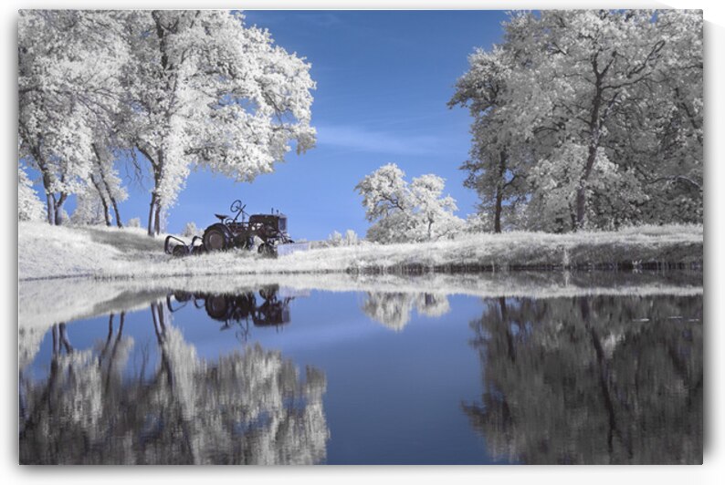 Rural Visions in Invisible Light - Shasta County CA by Mike Lee
