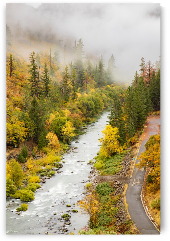 Pit 3 Autumn Vista - Lake Britton - Burney - Shasta County California by Mike Lee