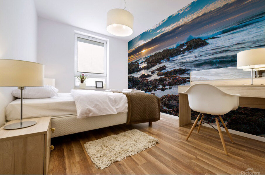 Asilomar Sunset Mural print