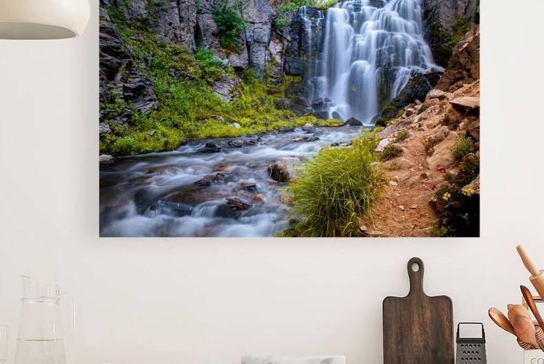 Kings Creek Falls - Lassen Volcanic National Park - Horizontal by Mike Lee