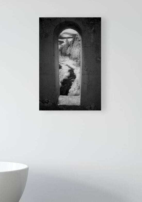 Window to the Susan River - Susanville - Lassen County California - infrared by Mike Lee