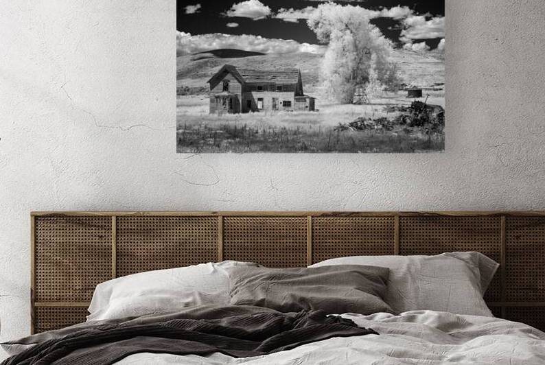 Spooky Old House 2 - Susanville - Lassen County California - infrared by Mike Lee