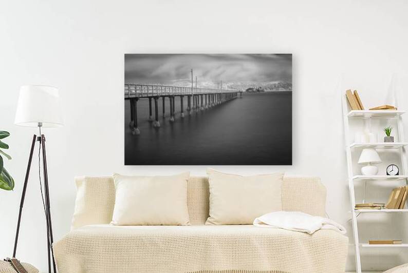 Serenity at the Crescent City Pier - Del Norte County California - Infrared long exposure by Mike Lee