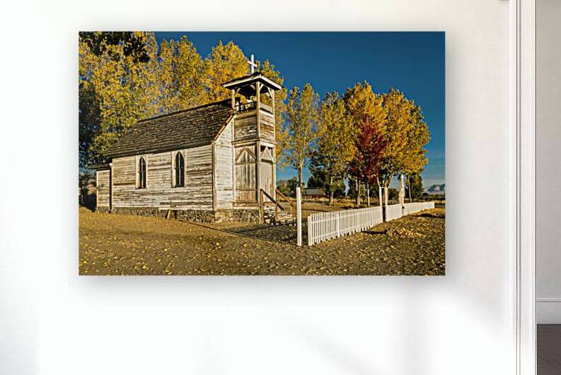 Old Castantia Church - Doyle - Lassen County California by Mike Lee