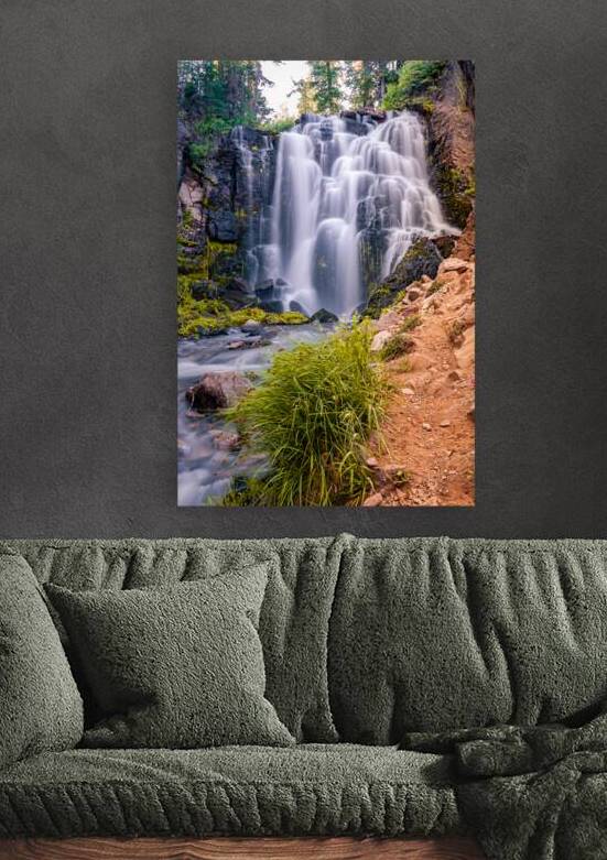 Kings Creek Falls - Lassen Volcanic National Park - Vertical by Mike Lee