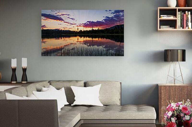 Antelope Lake Summer Sunset - Plumas County California by Mike Lee