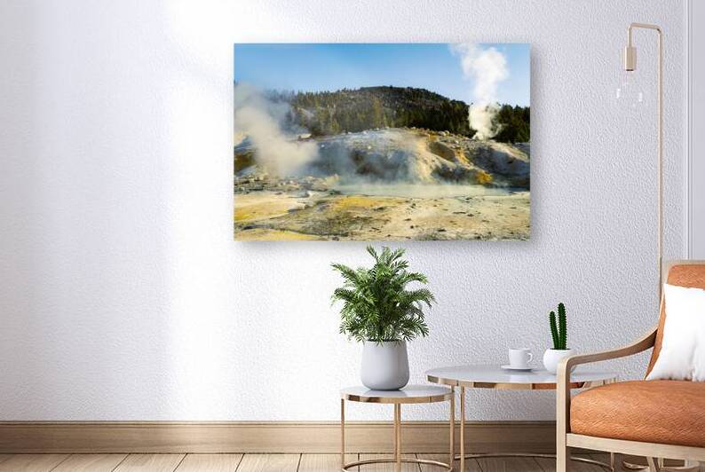 Large Boiling Pot - Bumpass Hell - Lassen Volcanic National Park by Mike Lee