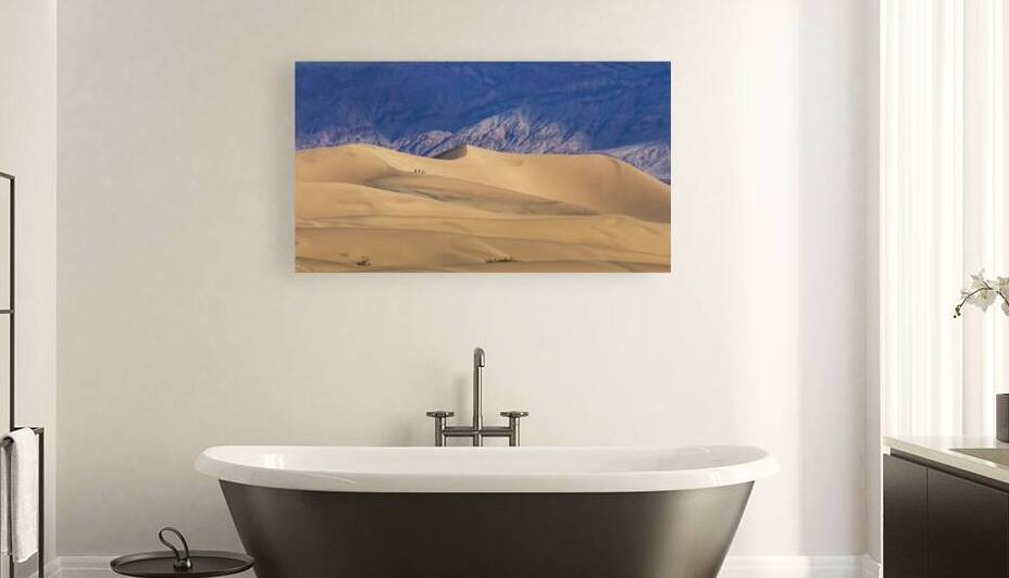 Hiking Mesquite Dunes - Death Valley National Park by Mike Lee