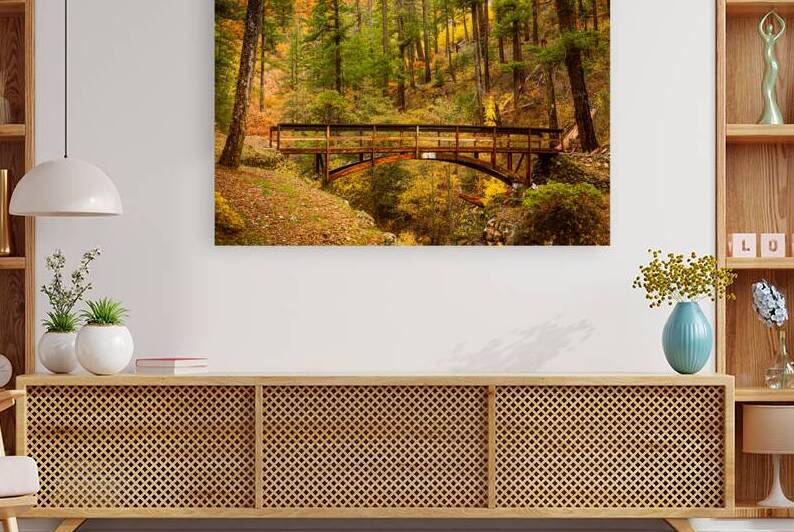PCT Bridge Over Squaw Valley Creek - Siskiyou County California by Mike Lee