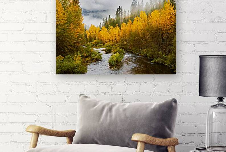 Autumn River - Sacramento River at Soda Creek - Shasta County California by Mike Lee