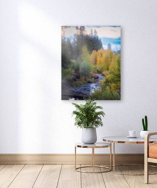 Autumn Along Indian Creek - Plumas County California by Mike Lee