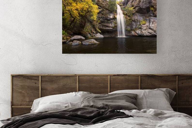 Potem Falls in Autumn   Shasta County California by Mike Lee