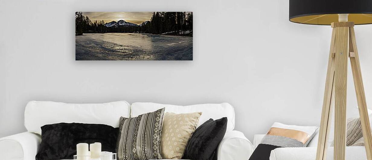 Non-Reflective Reflectivity - Reflection Lake - Lassen Volcanic National Park by Mike Lee