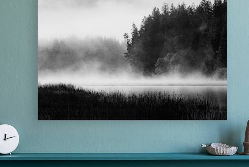 Lake Britton Moods - Shasta County California  by Mike Lee
