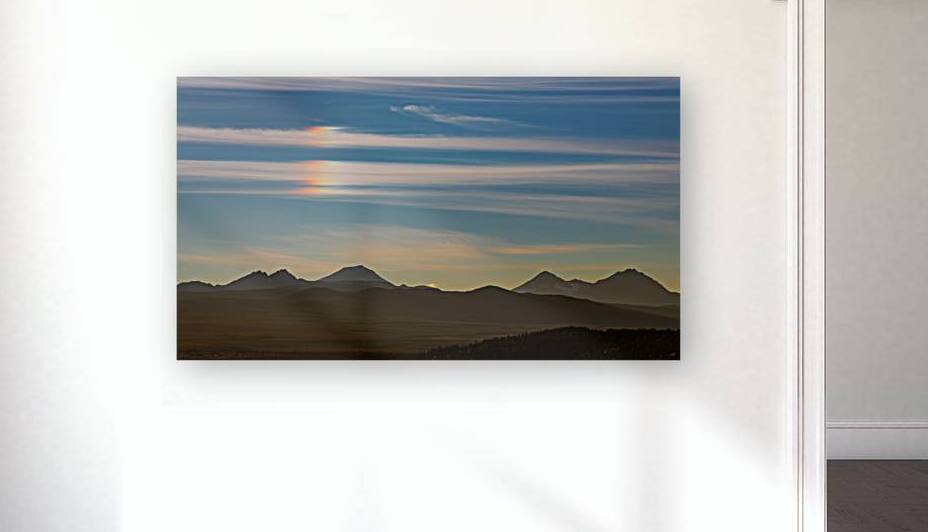Three Sisters and Their Dog - Bend Oregon by Mike Lee