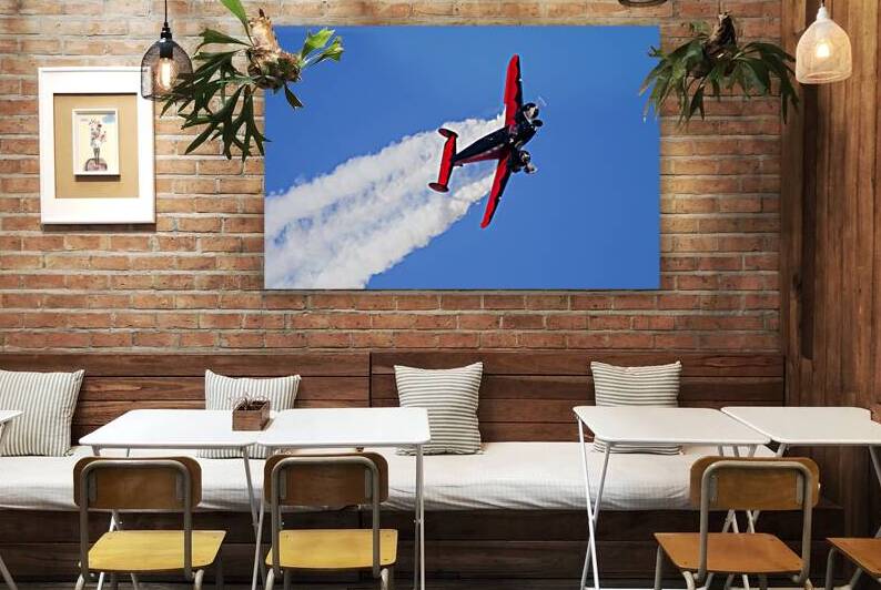 Twin Beech in a Roll - Minden Aviation Roundup - Minden Nevada by Mike Lee