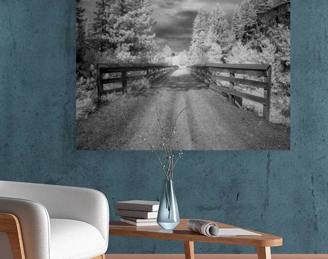 Bizz Bridge Infrared - Lassen County California by Mike Lee