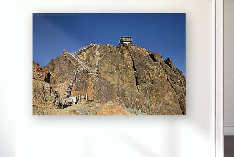Sierra Buttes 2 - Sierra Buttes Lookout - Sierra County California by Mike Lee