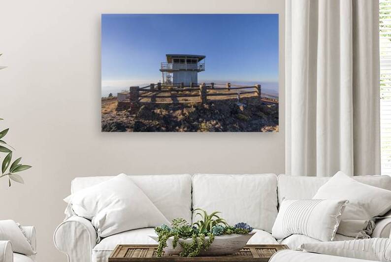 Fredonyer Peak Lookout - Top of the world in Lassen County California by Mike Lee