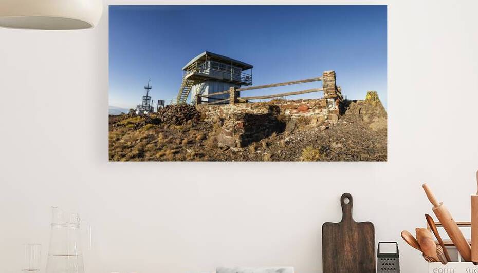 Fredonyer Peak Lookout - Lassen County California by Mike Lee