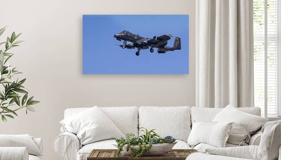 Thunderbolt II - A10 Warthog over Reno Nevada by Mike Lee