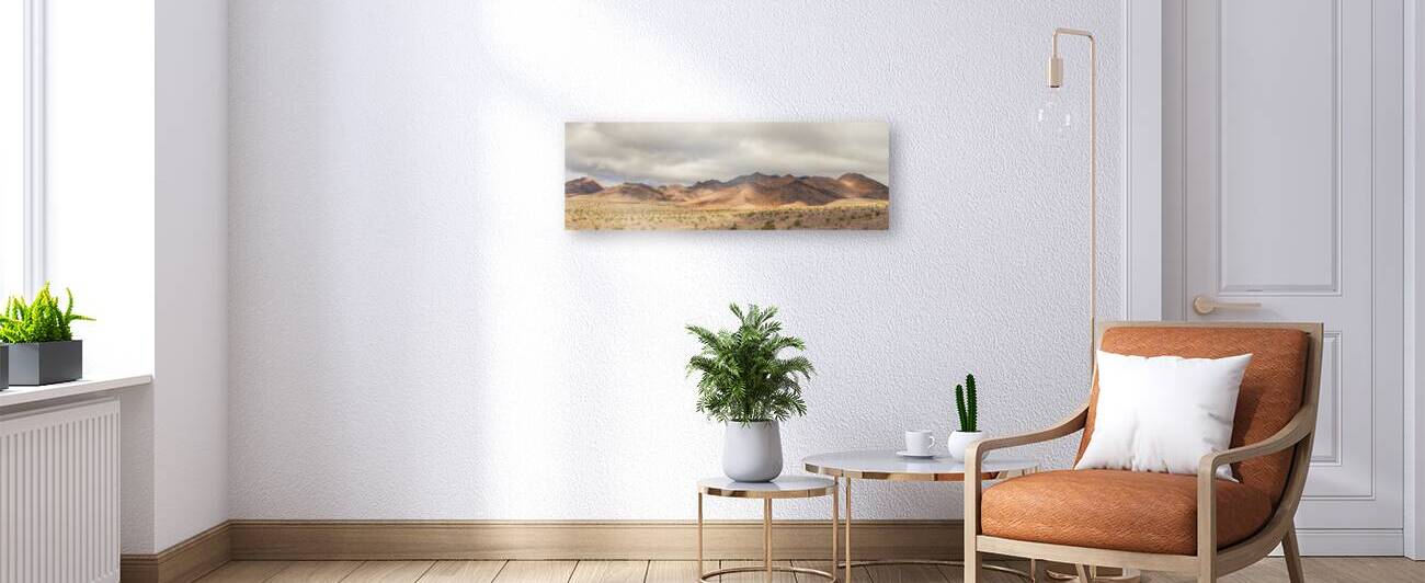 Dappled Light on Desert Mountains - Death Valley National Park by Mike Lee