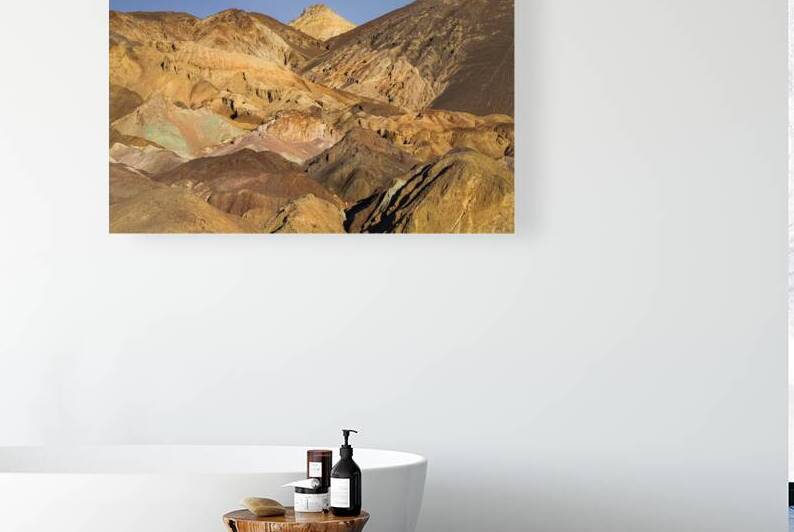 Painterly Desert Hills - Artist Drive - Death Valley National Park by Mike Lee