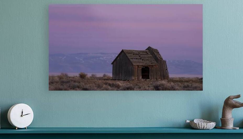 Weathered Barn at Dusk   Lassen County California by Mike Lee