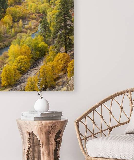 Susanville Canyon Autumn Vista by Mike Lee
