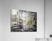 Emerald Forrest Acrylic Print