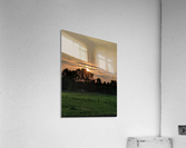  Sunset On The Farm Acrylic Print