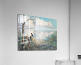 Willow Slough Reflections  Acrylic Print