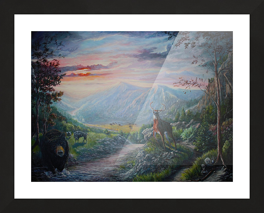 The perfect Hunt Picture Frame print
