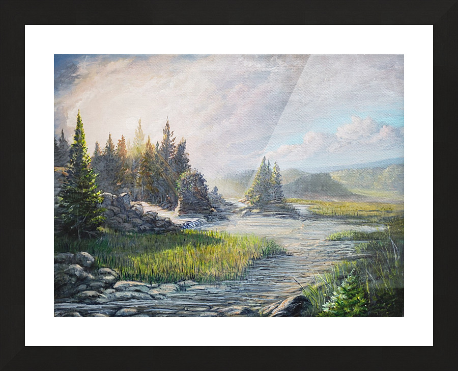 Fresh Air Picture Frame print