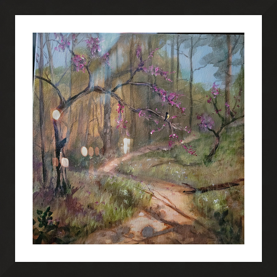 Adventure Awaits Picture Frame print