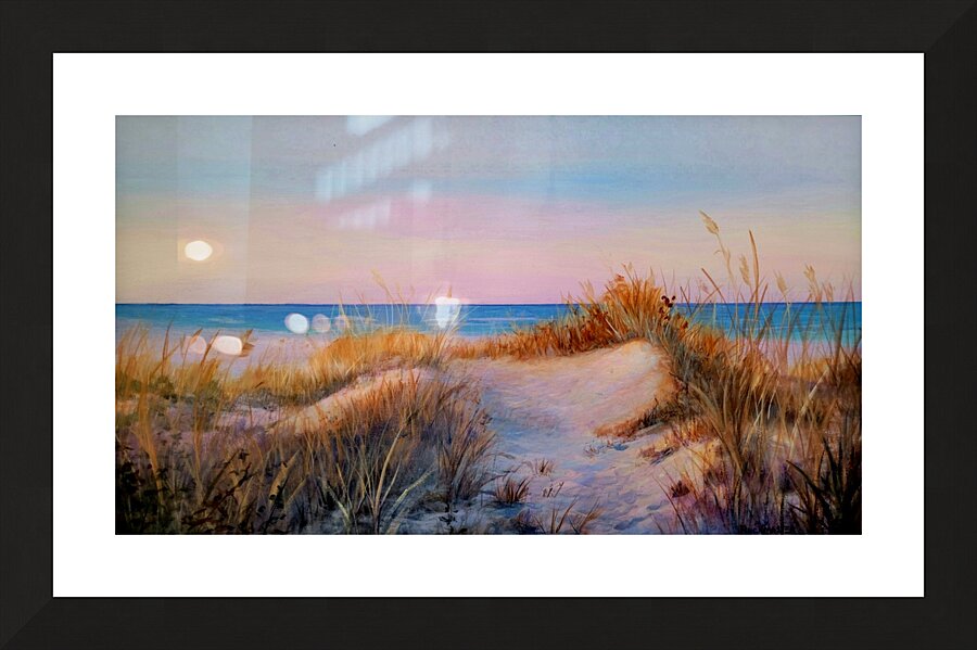 Singing Sands  Picture Frame print