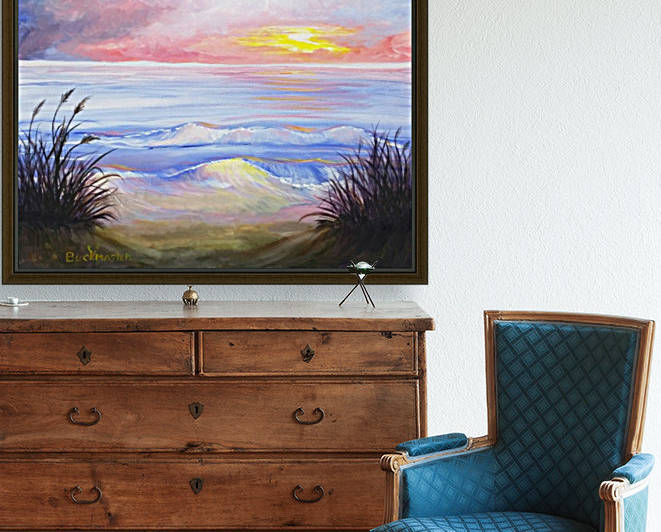 Sunset Beach by Lynn Buckmaster