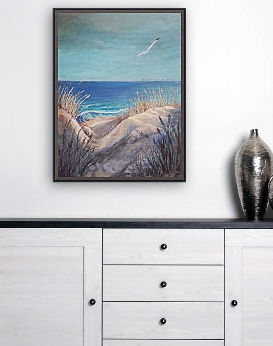 Morning at the Dunes by Lynn Buckmaster