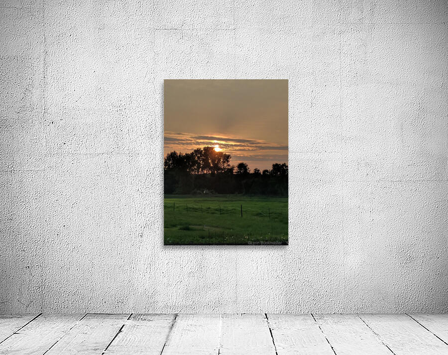  Sunset On The Farm Wall Preview