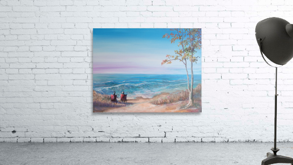Waiting for Sunset Wall Preview